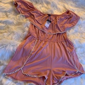 Pink ( Mauve) Romper